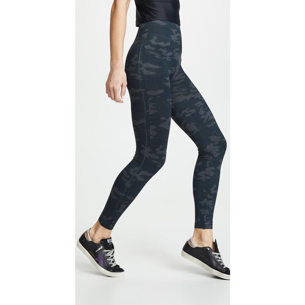 SPANX Camo Look At Me Now High Waisted Seamless Leggings  XS